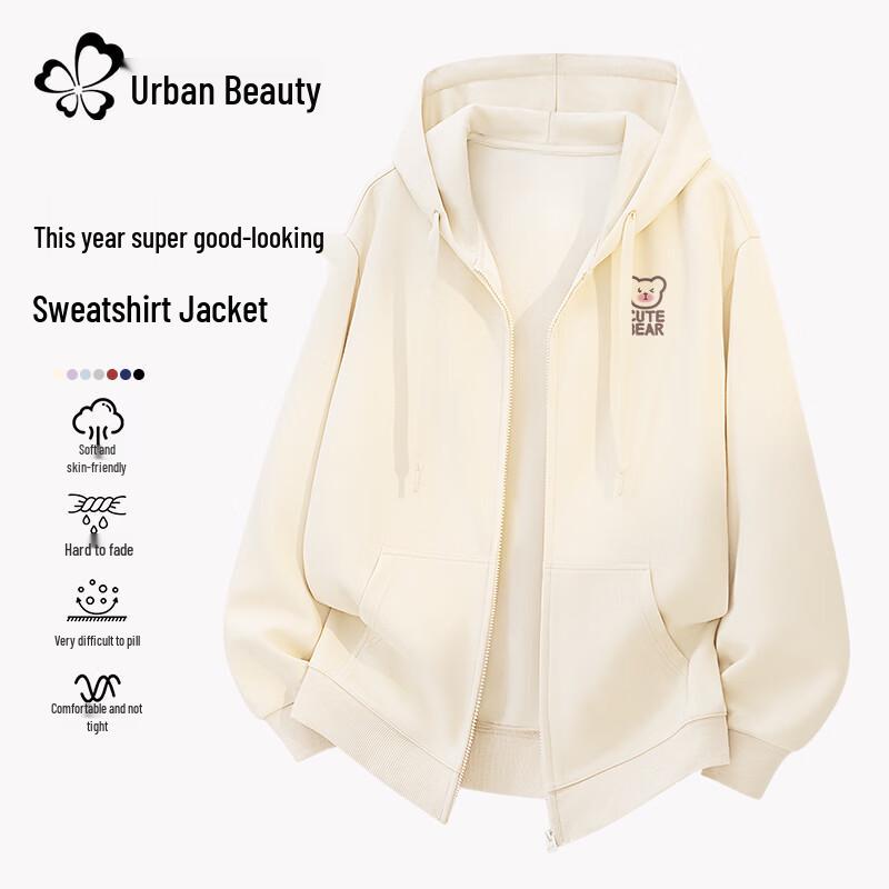 Женская свободная толстовка с капюшоном и значком Brownie Bear 2XL