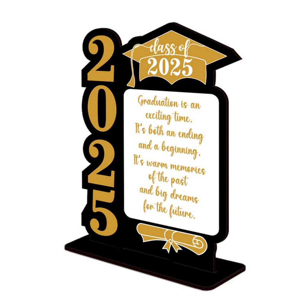 2025 Graduation Season Desktop Decoration Graduation Season Photo Frame  for Party Celebration