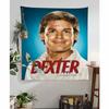 DDexter Michael CHall Classic TV Cartoon Tapestry Art Science Fiction Room Home Decor Wall Hanging Sheets