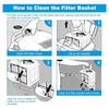 Ultra Fine Filter Basket 9991460-R1 for Robotic Pool Cleaners E10 S50 S100 DX3
