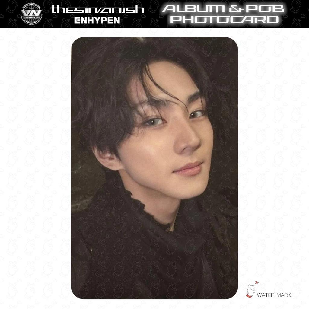 PRZEDSPRZEDAŻ ENHYPEN THE SIN VANISH ALBUM Karta ze zdjęciem Japonia POB LOSOWANIE SZCZĘŚCIA OFICJALNY FORBIDDEN AFTERLIGHT STORM FUGITIVES