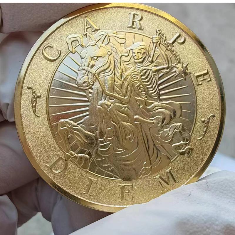 mori memento сувенирная монета вызов США HoboNickel коллекционная монета золотой