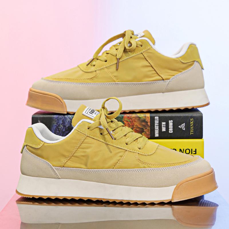 Fashion Genuine Leather Men Casual Shoes Popular Trendy Trekking Sneakers Leisure Walking Shoes Outdoor Man Skateboard Footwear Trainers