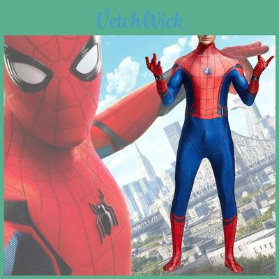 Spider-man Homecoming Superhero Costume Featuring Skin-friendly Lycra Spandex Material