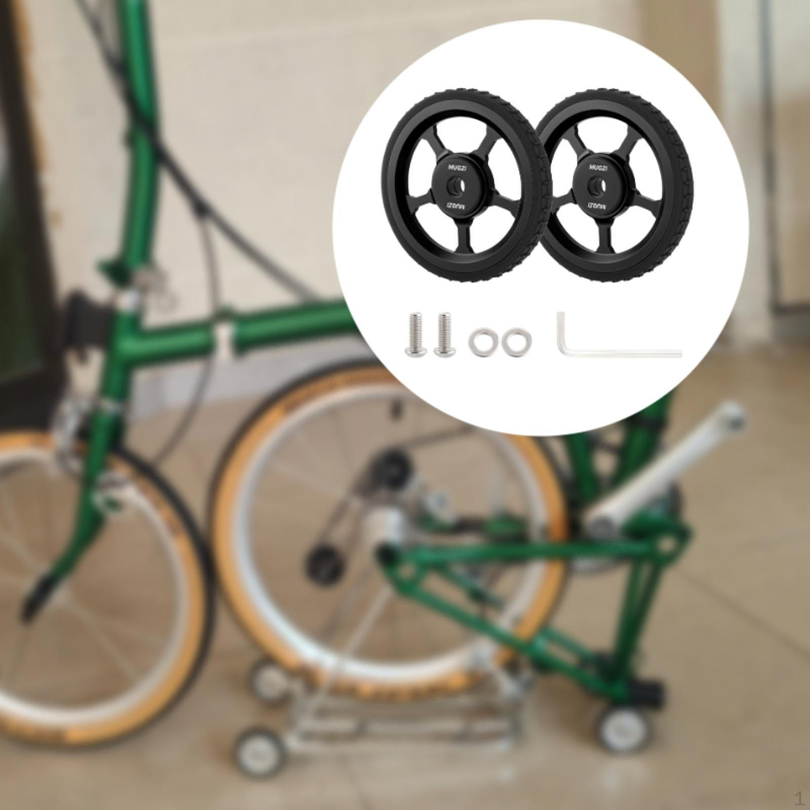 

Легкие колеса для складного велосипеда из алюминиевого сплава, вспомогательные сверхлегкие сменные, устойчивые, полые, конструкция Thin Body Black