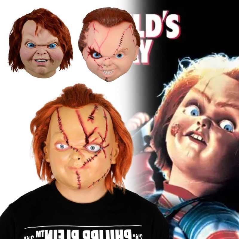 Terror Childs Play Cosplay Latex Mask Halloween Party Stage Gift Performance