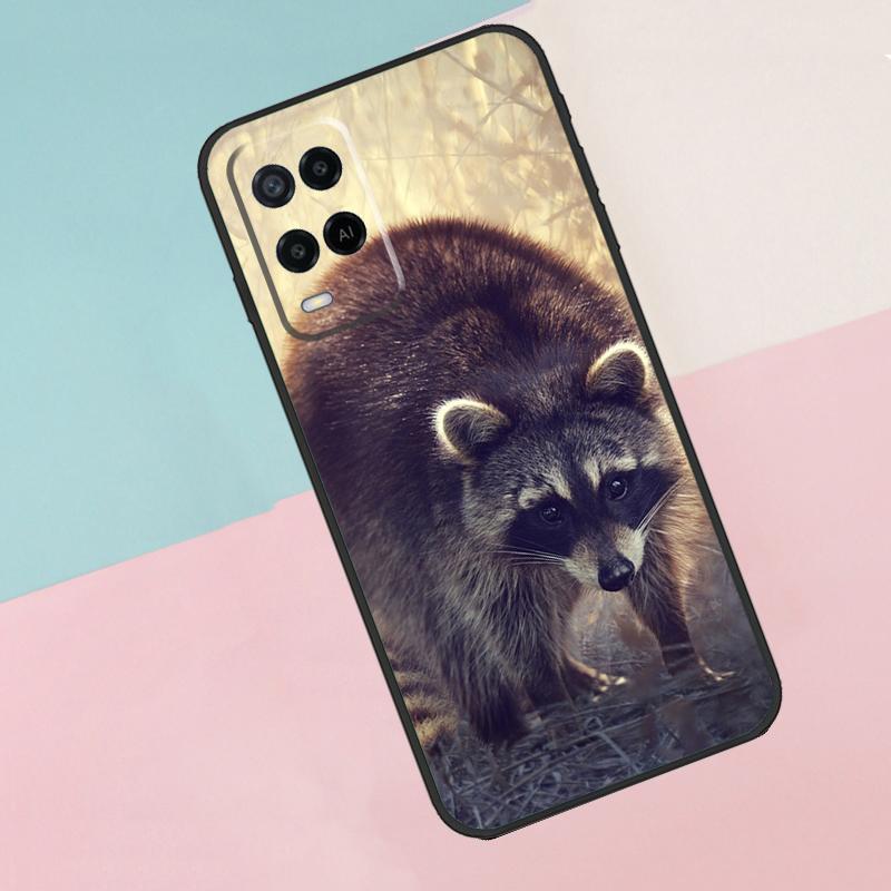 

Raccoon For Oppo A18 A38 A78 A98 A96 A58 A17 A77 A80 A40 A60 A16 A76 A74 A94 A54 A15 A57S Phone Case OPPO A94 5G