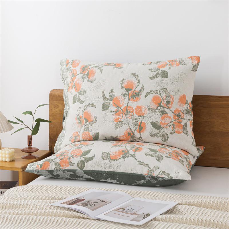 Gaze-Kissenbezug aus reiner Baumwolle: Kein Pilling, Kein Ausbleichen, Schweißabsorbierend, Fleckenresistent - Perfekt für Erwachsene.