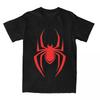 Superhero SpiderUnisex Themed Tshirt Unisexs and WOMENs Casual Pure Cotton Printed Tshirt