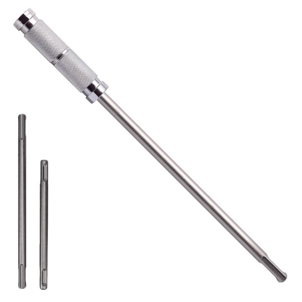 Alloy Steel SDS Plus Extension Shaft High Carbon Steel Extension Shaft Set  For Drill Bits