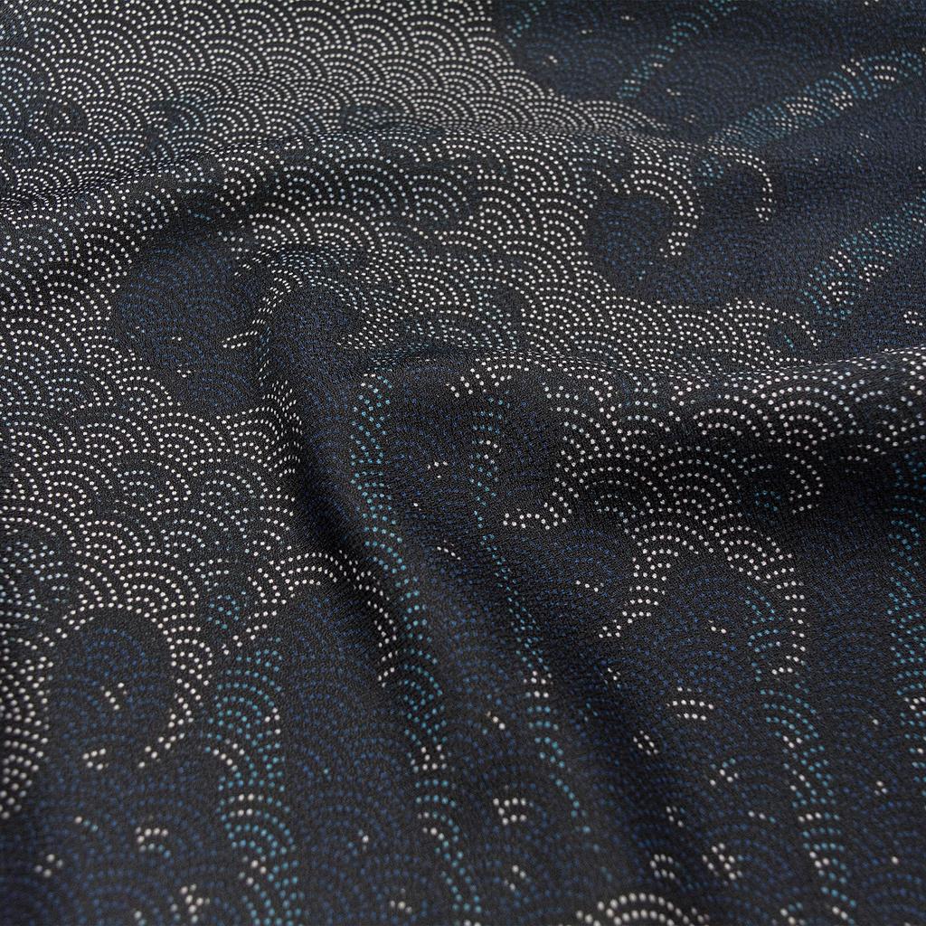Super Furoshiki Nagare Amunzen Seigaiha Water-repellent (wrapping Cloth) (wave Pattern)