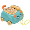 Kids Cute Mobile Phone Toy 16 Different Functions Children Simulation Cat Phone CarGreen
