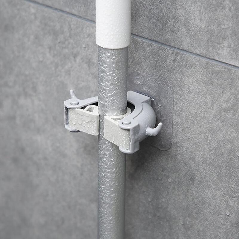 LISM Traceless Wall-Mounted Mop and Broom Holder