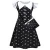 Spot Cosplay Clothing, Digital Printing, Adams Floral Dress + Bag 82171