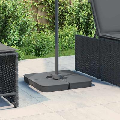Vidaxl Umbrella Base, 4-Part, 100 Kg, Pp