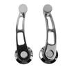 2PCS Vintage Car Auto Window Crank Handle Set, Aluminium Alloy Auto Window Handle Kit for Older Model