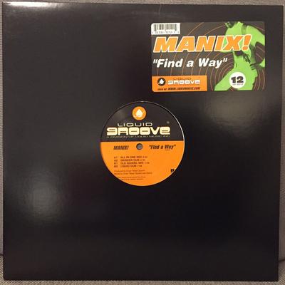 12inch Record MANIX! - Find A Way LG0012 Liquid Groove 1997 US Dance & Electronica Used