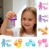 3Pcs Stress Relief Squeeze Toy Soft Stretchy Jellyfish Dog Duck Baby Pizza Bun Ice Cream Waterdrop Cube Sensory Pinch Toy Party Favors