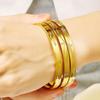 European Retro Zirconium & Titanium Bracelet - Fashionable, Versatile, Durable Gold Finish