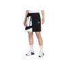 Nike Air Letter Print Großes Logo Sport Schnürung Mittelhoch Lässige Shorts Damen Shorts Schwarz FN2247010