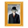 Wooden Photo Frame Refrigerator Magnet Animal Frame Fridge Magnet Home Office Whiteboard Decorative Accessories Humorous Gift