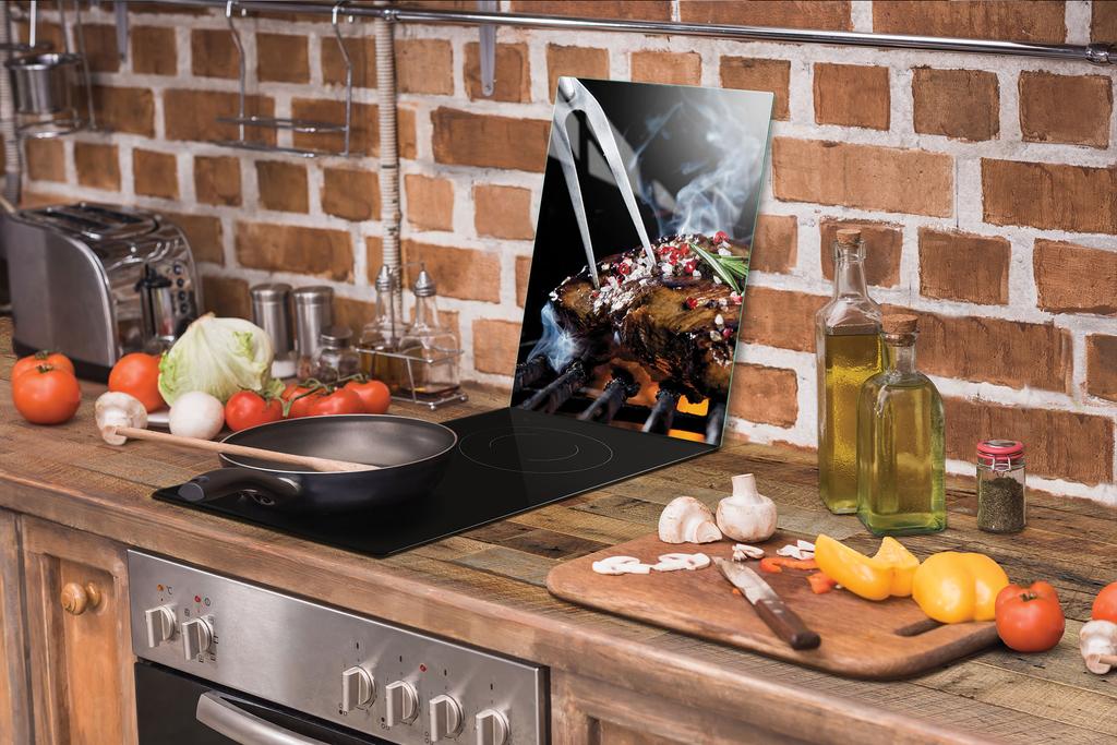 SZKLANA DESKA DO KROJENIA 35x52 GRILL