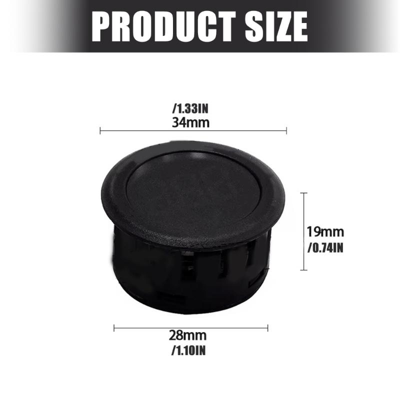 Waterproof Voltmeter Round Voltage Meter Voltage Detector Tester 5-100V Car Voltage Gauge LED Digital Display