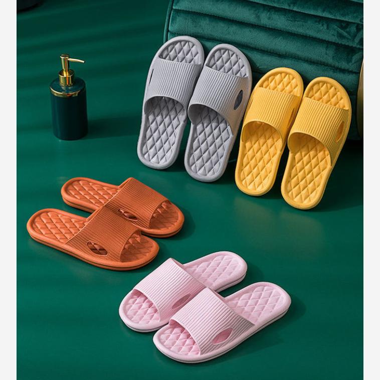 Papuci de casă pentru bărbați și femei, de vară, de interior, cu talpă groasă, antiderapanți, papuci de baie, sandale cu talpă moale