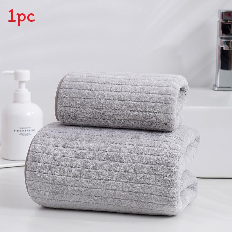 Adult Coral Fleece Face Towel With Edging For Shower And Face Care
