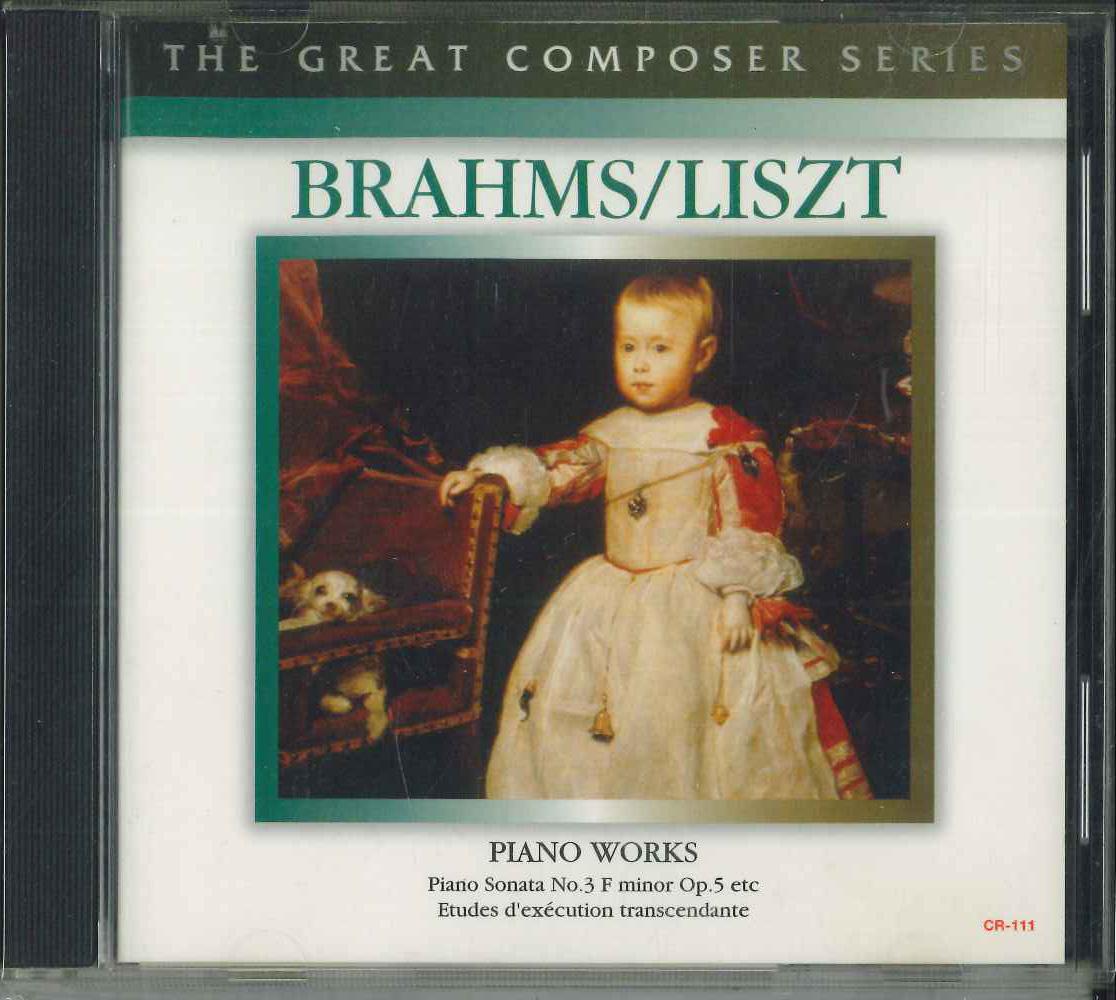

CD MAURIZIO MASTRINI BrahmsLiszt Piano Works CC120 FIRST MUSIC 2000 Japan Obi Classical Used