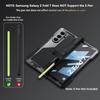 for Samsung Z Fold 7 6 5 4 Case With S Pen Holder Metal Bumper Premium Heavy Duty Shockproof Screen Film Hinge Protection Cover