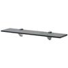 VidaXL Wall Shelves 2 Pcs Glass 50x10 Cm 8 Mm