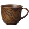 Handled Lacquered Teacup, Wooden, WK-X21