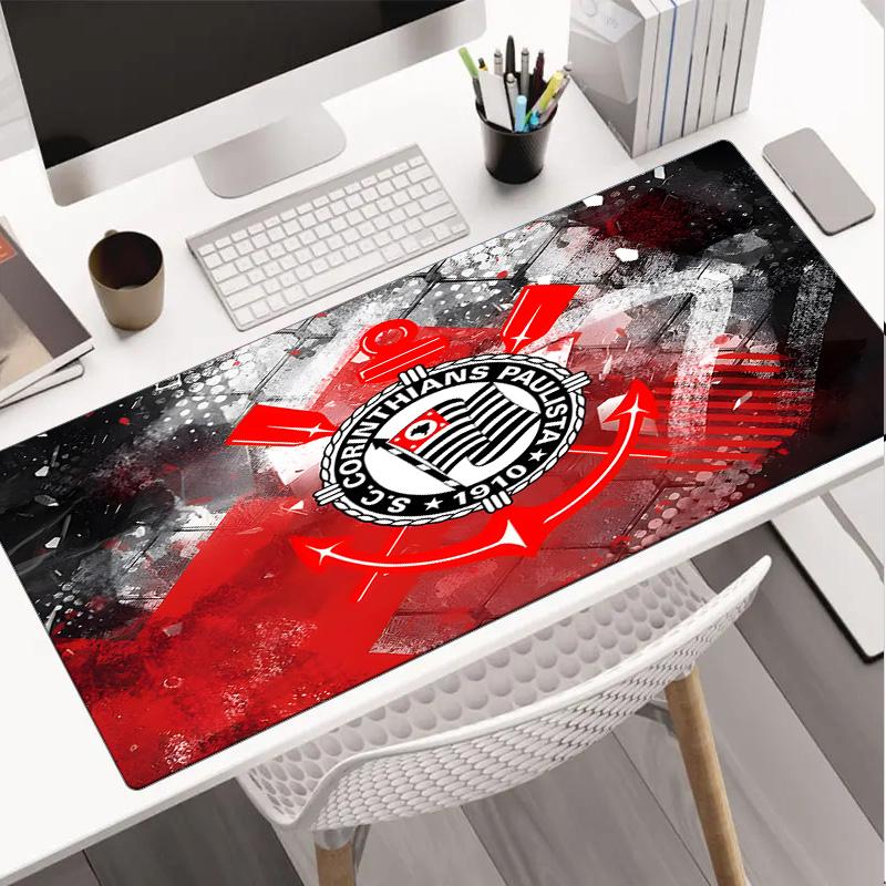 Corinthians Team Crest Mouse pad Mouse pad, Gaming Mouse Pad, keyboard pad, Desk Decor for computer notebook Fan Gift Birthday Gift