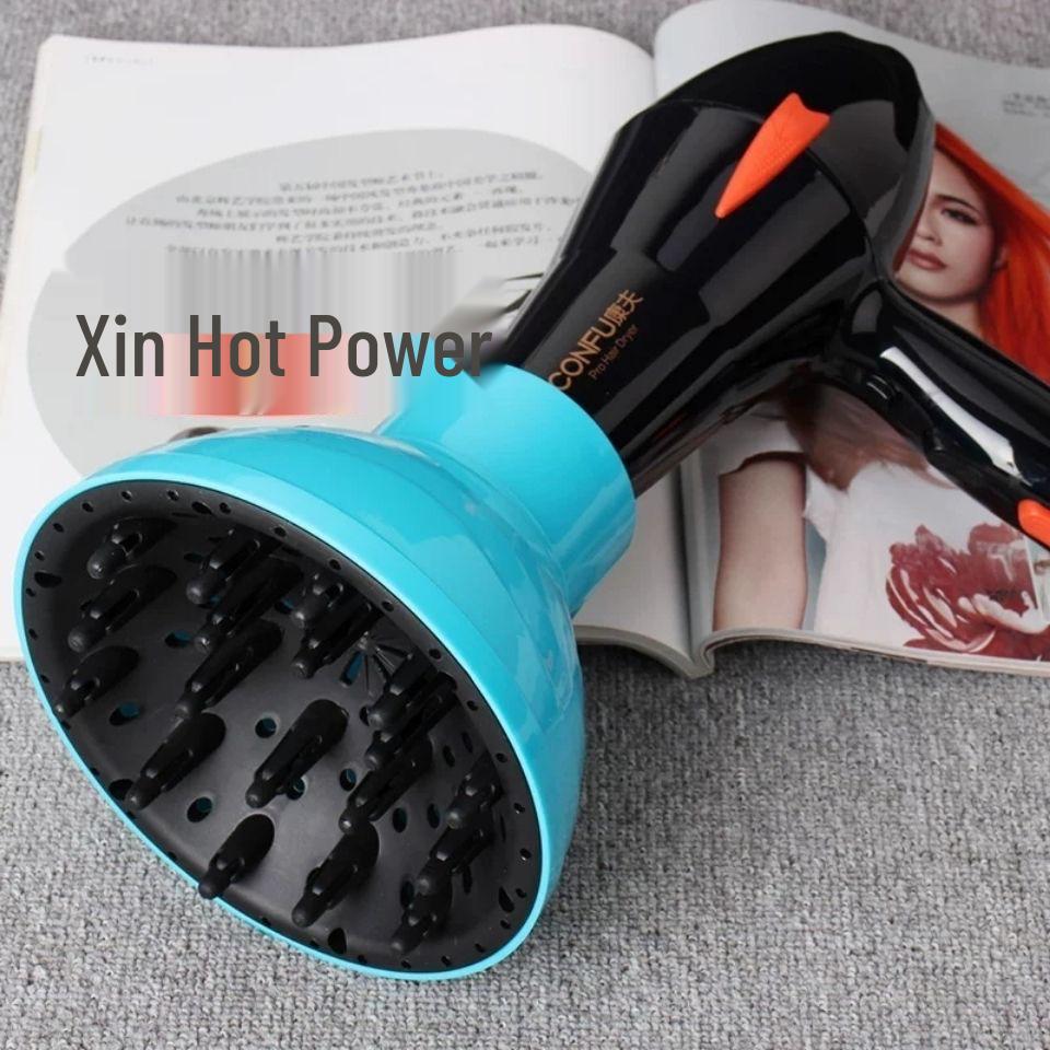 

Large Hood Hair Dryer with Curling Attachment and Styling Nozzle Other