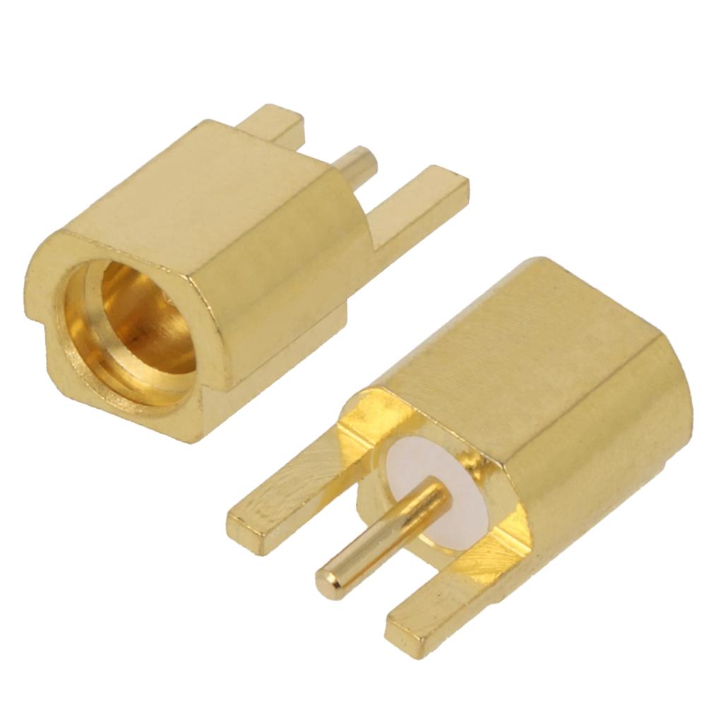 Straight mmcx socket for PCB edge SMT
