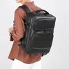 Schoolbag1011 New Multifunctional Fashion Leather Film Double Back Business Backpack Student Travel Trend Laptop Backpack