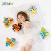 Jollybaby Soothing Insect Fly Plush Stroller Toy & Crib Mobile for Infants 0-1
