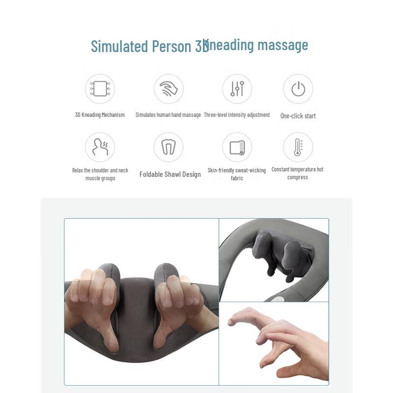 NetEase Yanxuan 3D Kneading Neck and Shoulder Massager