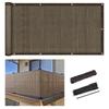 HIRARI Balcony 360 X 100 Privacy UV Mocha Shade, Cm, Screen, Protection,