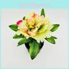 Flower Artificial Peony Pot Potted Plant For Home Decor And Living Display Room