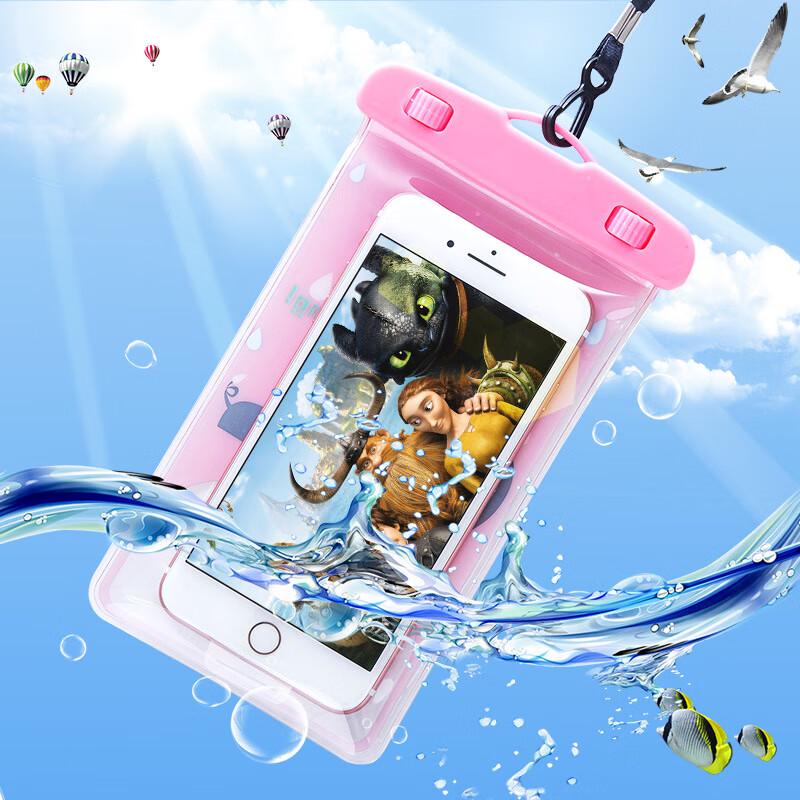 Cartoon Animal Waterproof Phone and Camera Pouch