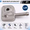 AUTO 18308582060 18308593696 Car Muffler Bracket For BMW M5 X3 X4 G01 G02 G08 G11 G12 G30 Rear