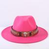 Popular European and American Classic Simple Flat-brimmed Top Hat Men's and Women's Fashionable and Elegant Versatile Jazz Hat Top Hat