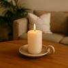Decorative Candlelight Stand Round Candle Holder Minimalist Candlestick Holder  Anniversary
