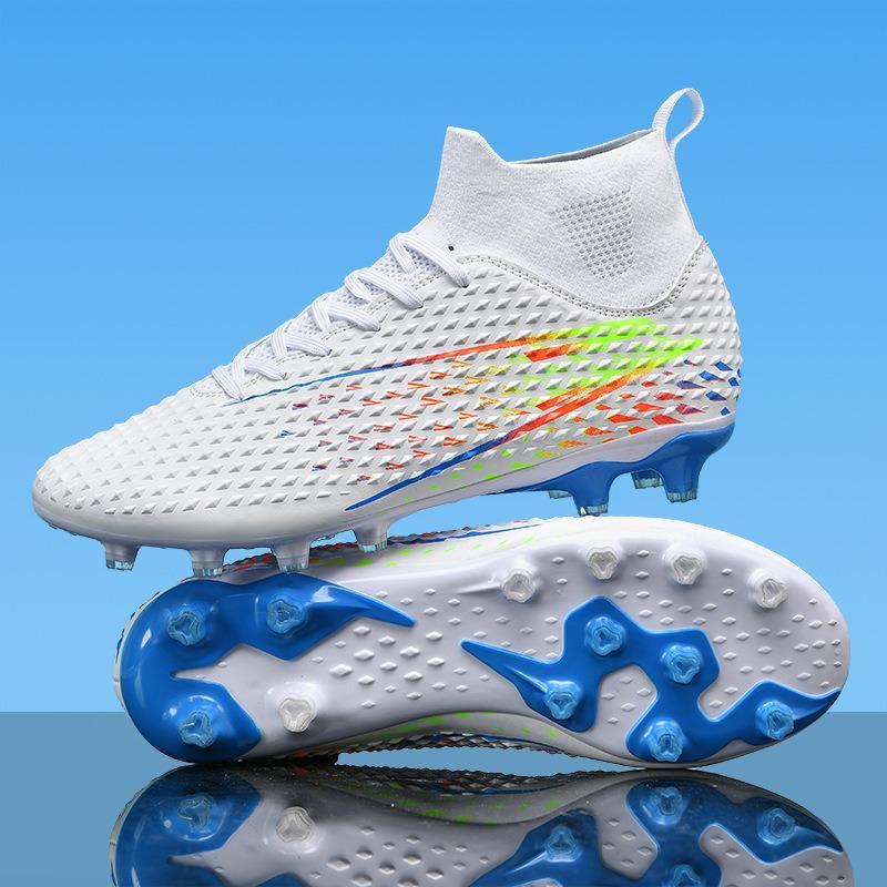 Neue Messi Langnagel Fußballschuhe Gebrochener Nagel Farbschema Herren- und Damen-Kurznagel Kinder-Spiel Sport Fußballschuhe