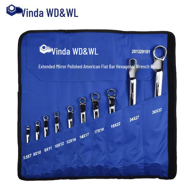 WD&WL 10-Piece Extended Torx Wrench Set