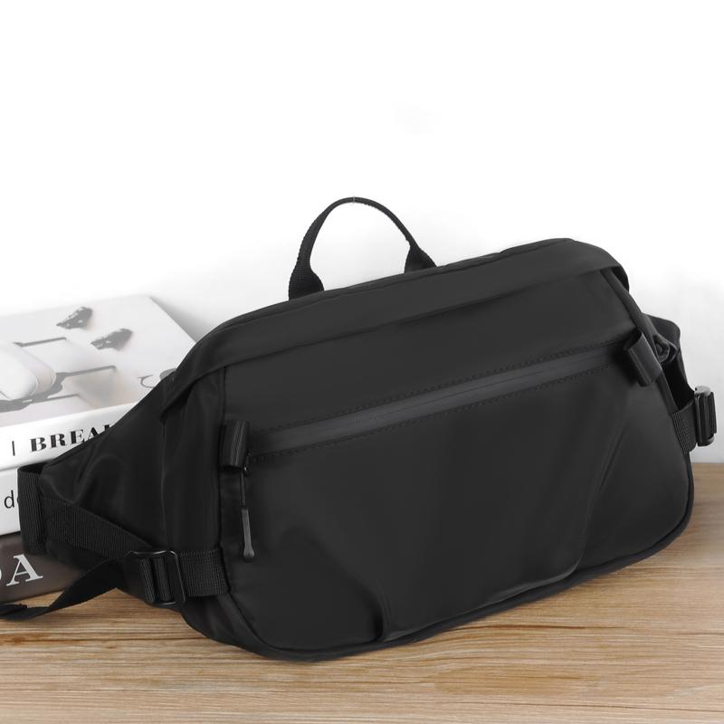 Multifunctional Waist Bag for Men-Durable Crossbody Bag and Chest Bag,Adjustable Shoulder Strap for Outdoor,Work or Leisure Use