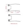 10Pcs Durable Electric Hair Clipper Spring Coldless Push Scissors Clip Fit for 8148/8159 Home & Salon Hair Cutting