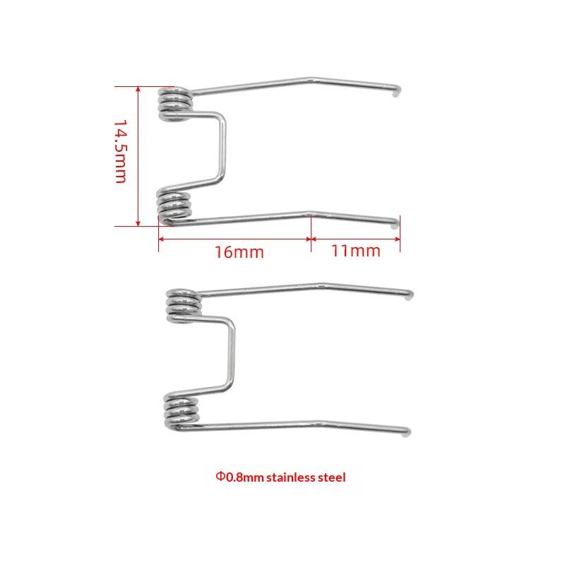 10Pcs Durable Electric Hair Clipper Spring Coldless Push Scissors Clip Fit for 8148/8159 Home & Salon Hair Cutting